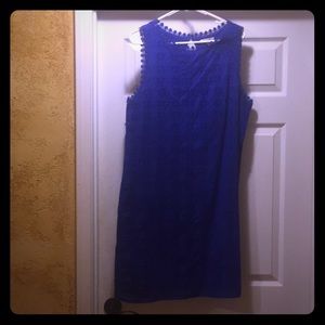 Blue dress